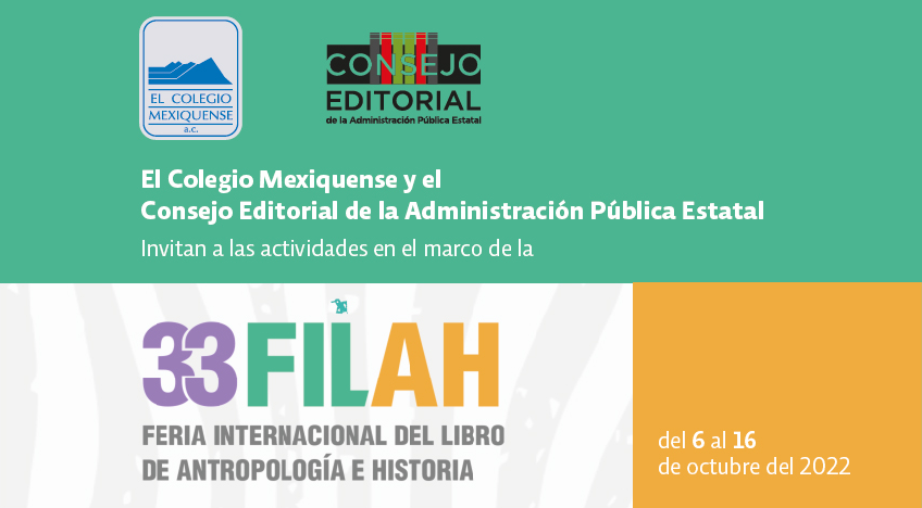 Participación en la Feria Internacional del Libro de Antropología e Historia 2022