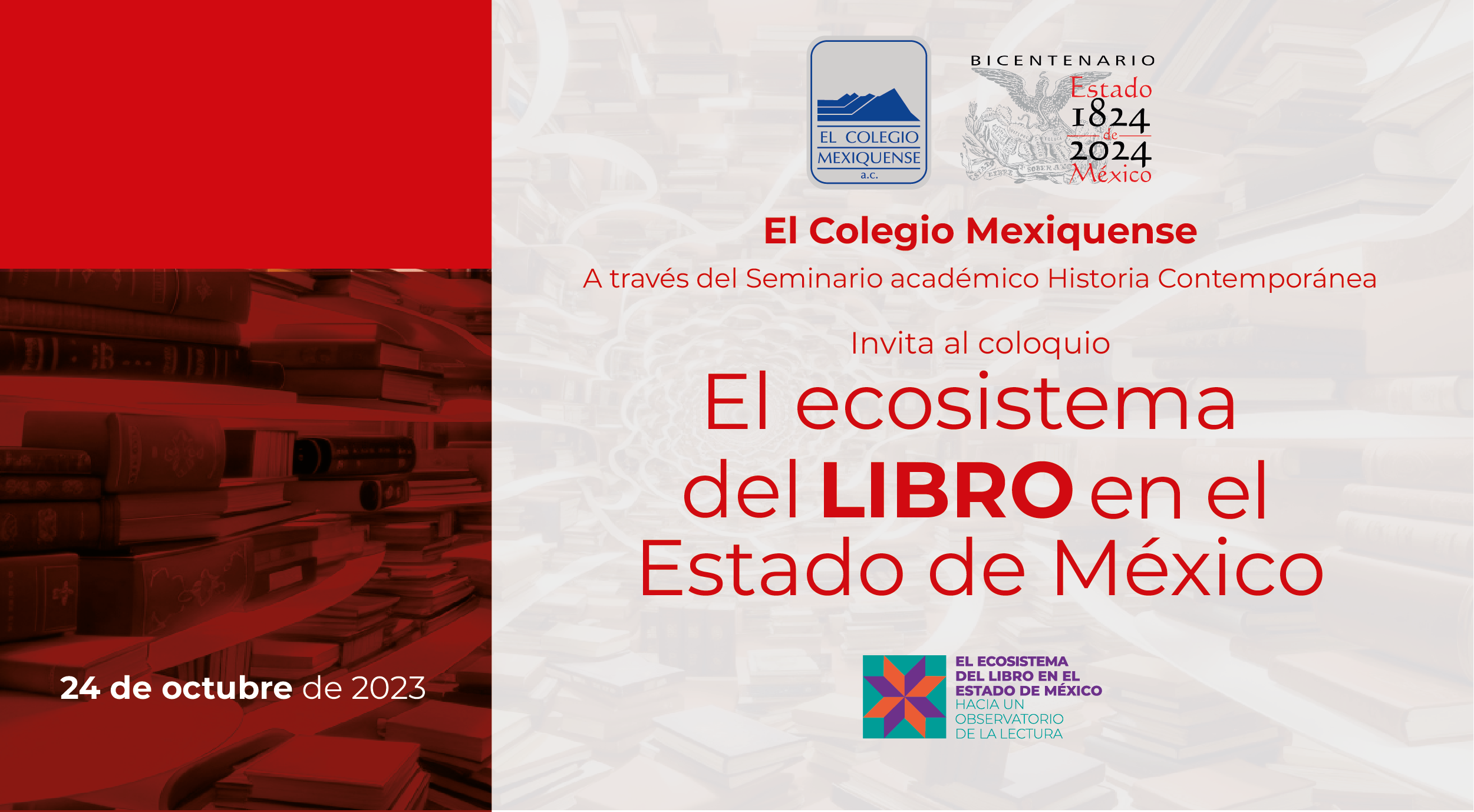 Coloquio. El ecosistema del Libro en el Estado de México