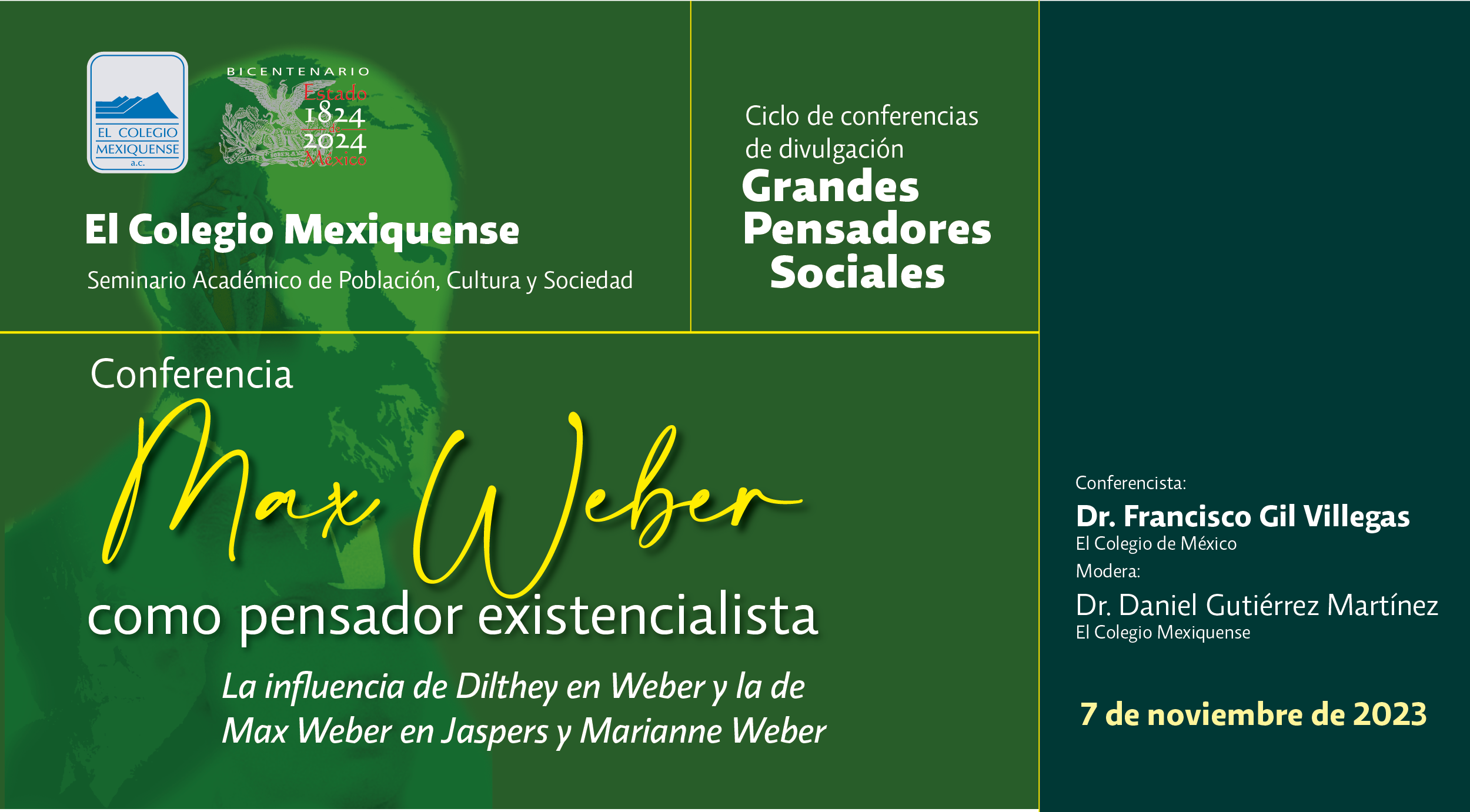 Conferencia. Max Weber como pensador existencialista