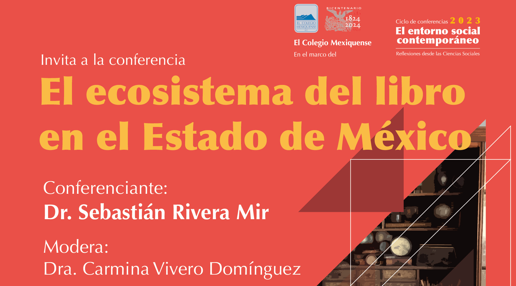 Conferencia. El ecosistema del libro en el Estado de México