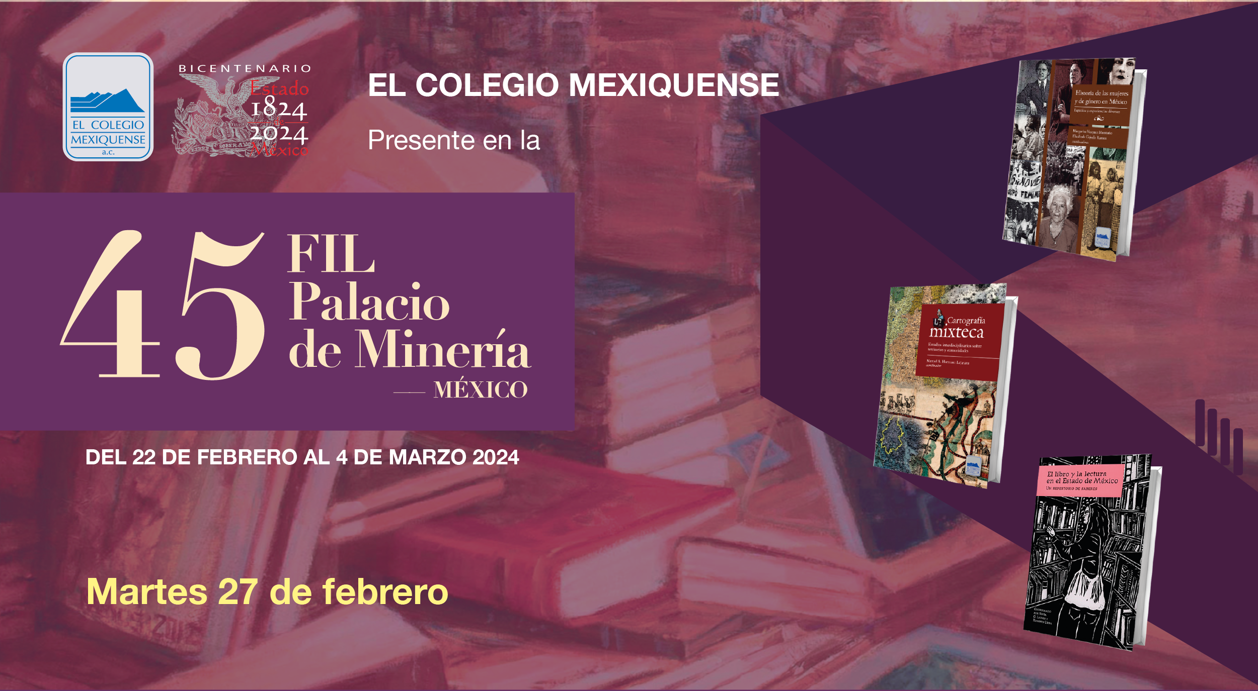 Feria Internacional del Libro Palacio de Minería