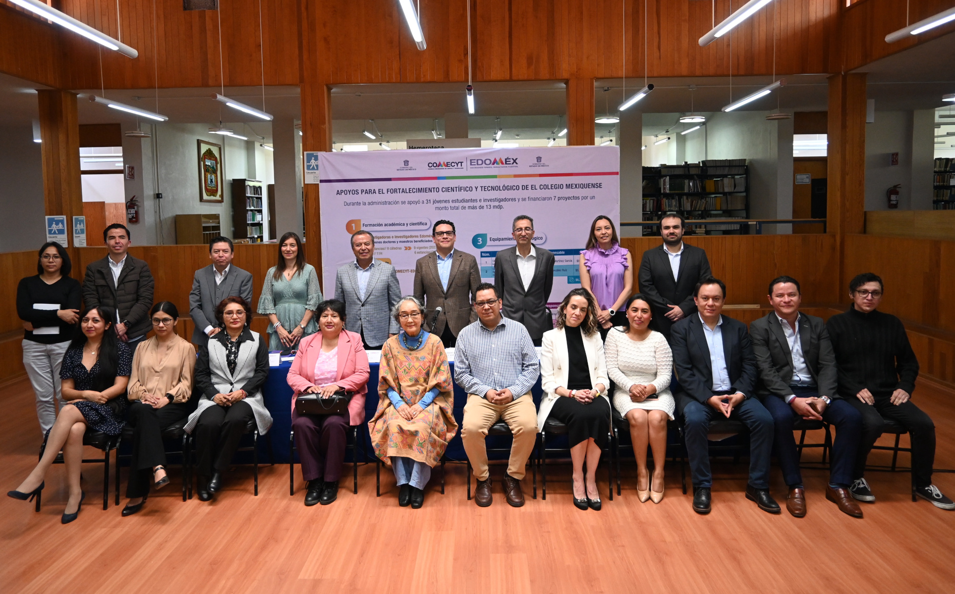 Reconoce El Colegio Mexiquense el apoyo del COMECYT; recibe equipamiento para investigación y docencia