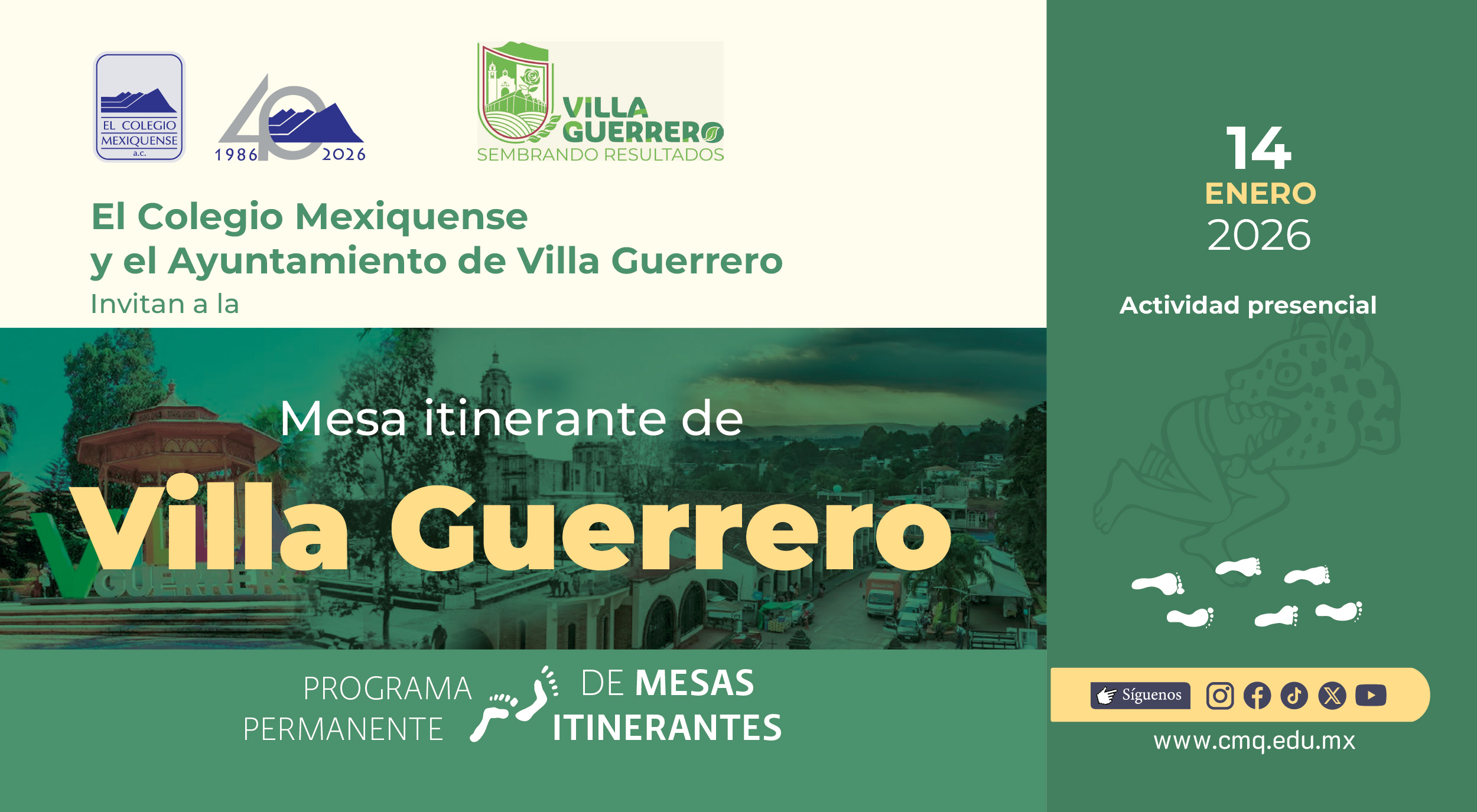 Mesa itinerante de Villa Guerrero